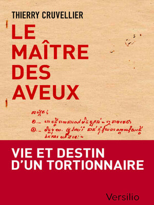 cover image of Le maître des aveux